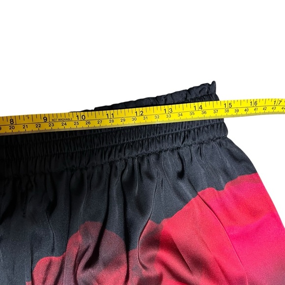 Stillwater The Widest Leg Pants Midnight Rose Floral Black Red Large NWT Boho - Picture 5 of 11